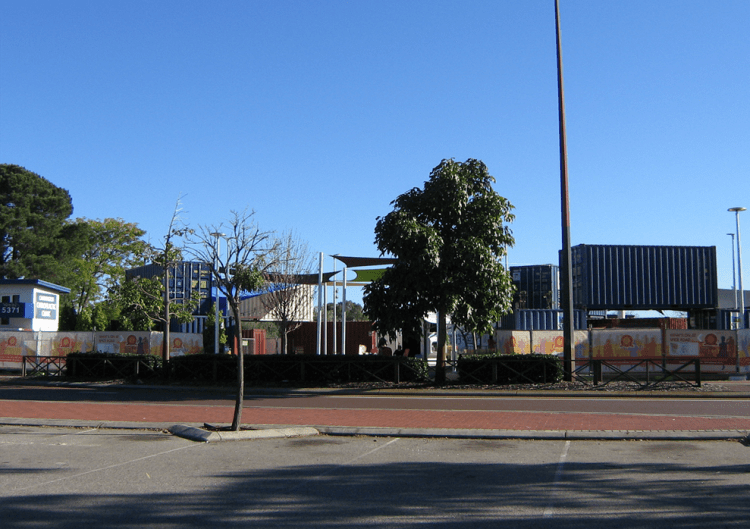 Spice Road Pop Up from the outside