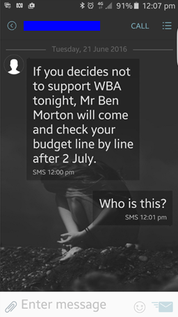 CanningAccountability image Threat to Councillors WBA 21 June 2016