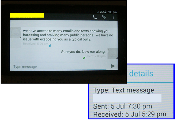 CanningAccountability image THREAT version 2 to Diana by text Tues 5 July 2016